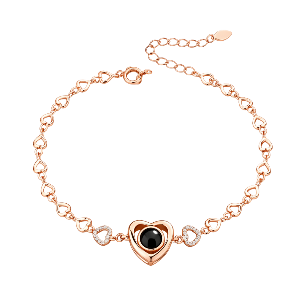 Cœur Éternel Bracelet s925