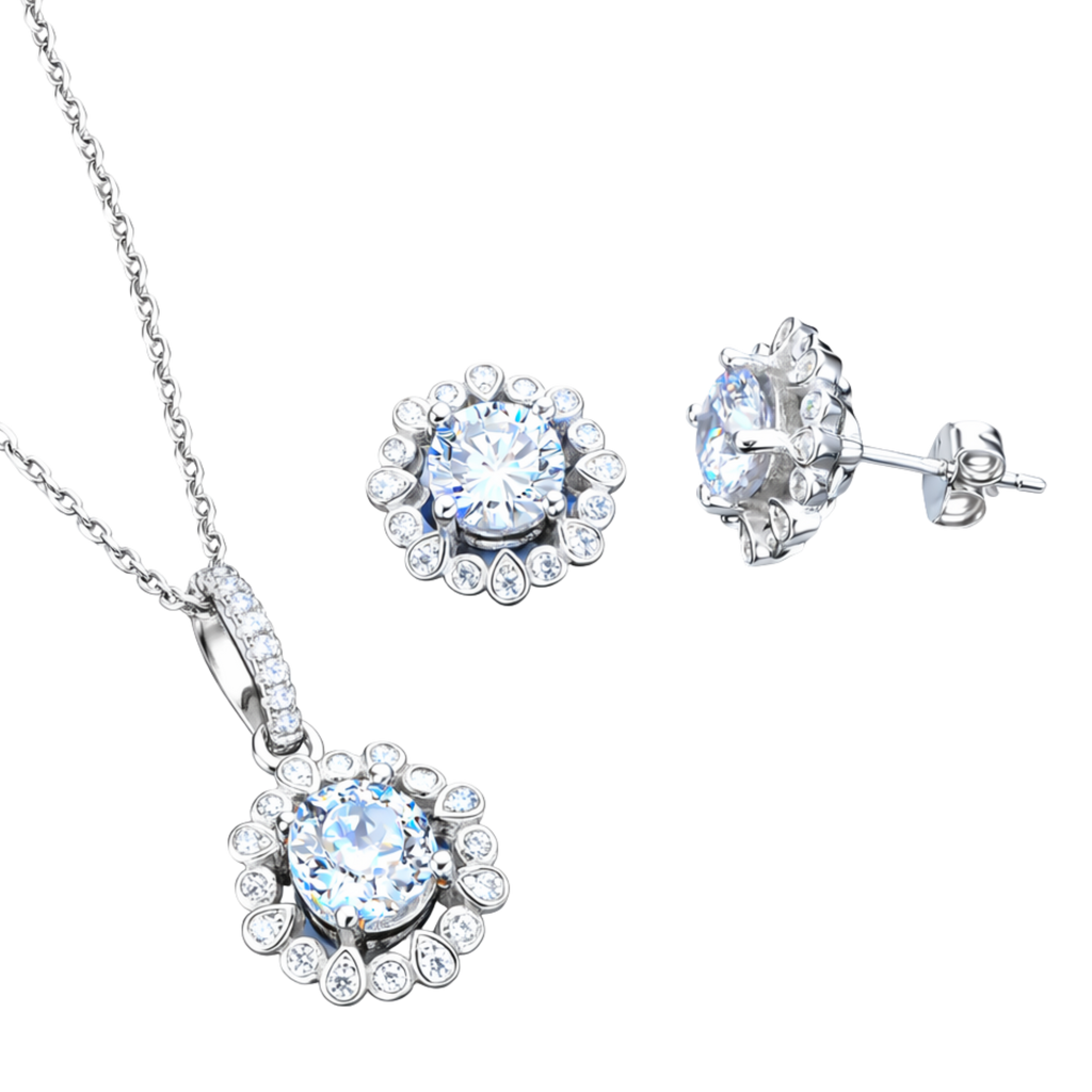 Diamond Blossom Set s925