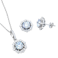 Diamond Blossom Set s925