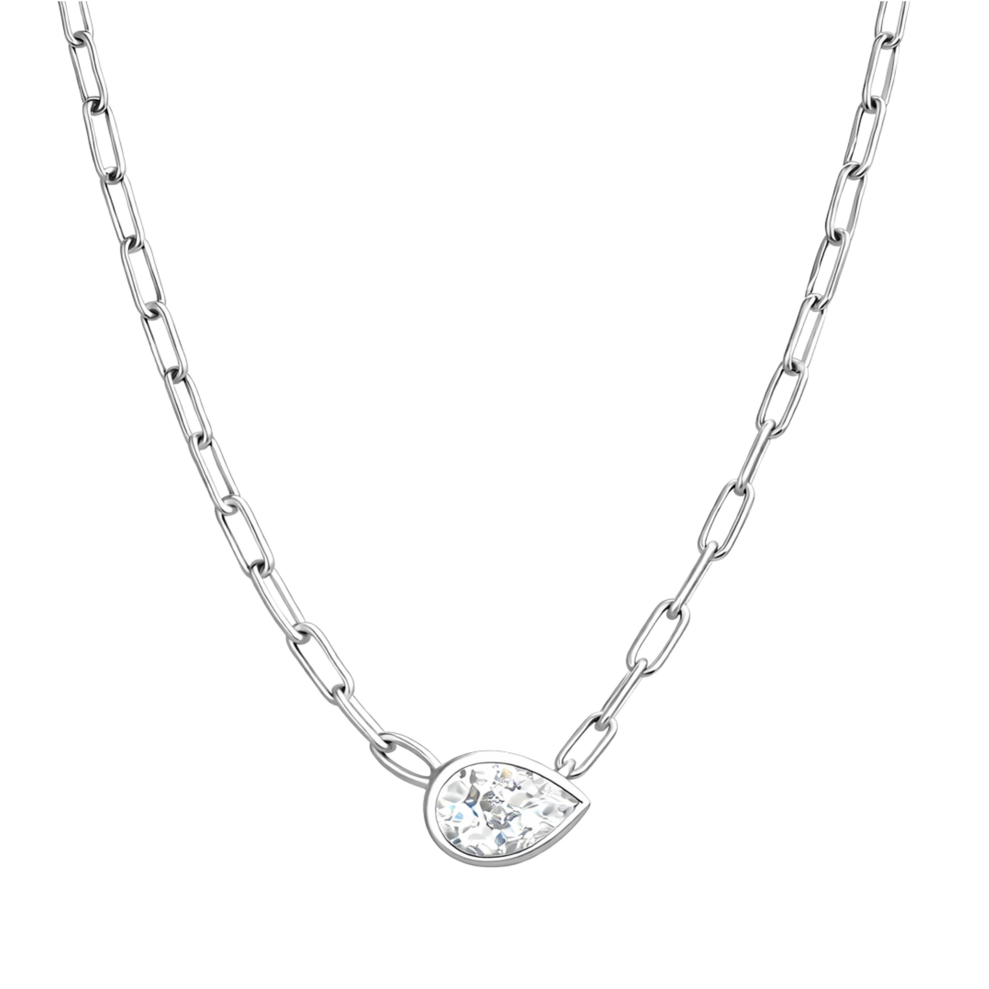Diamond Tear Chain S925 silber