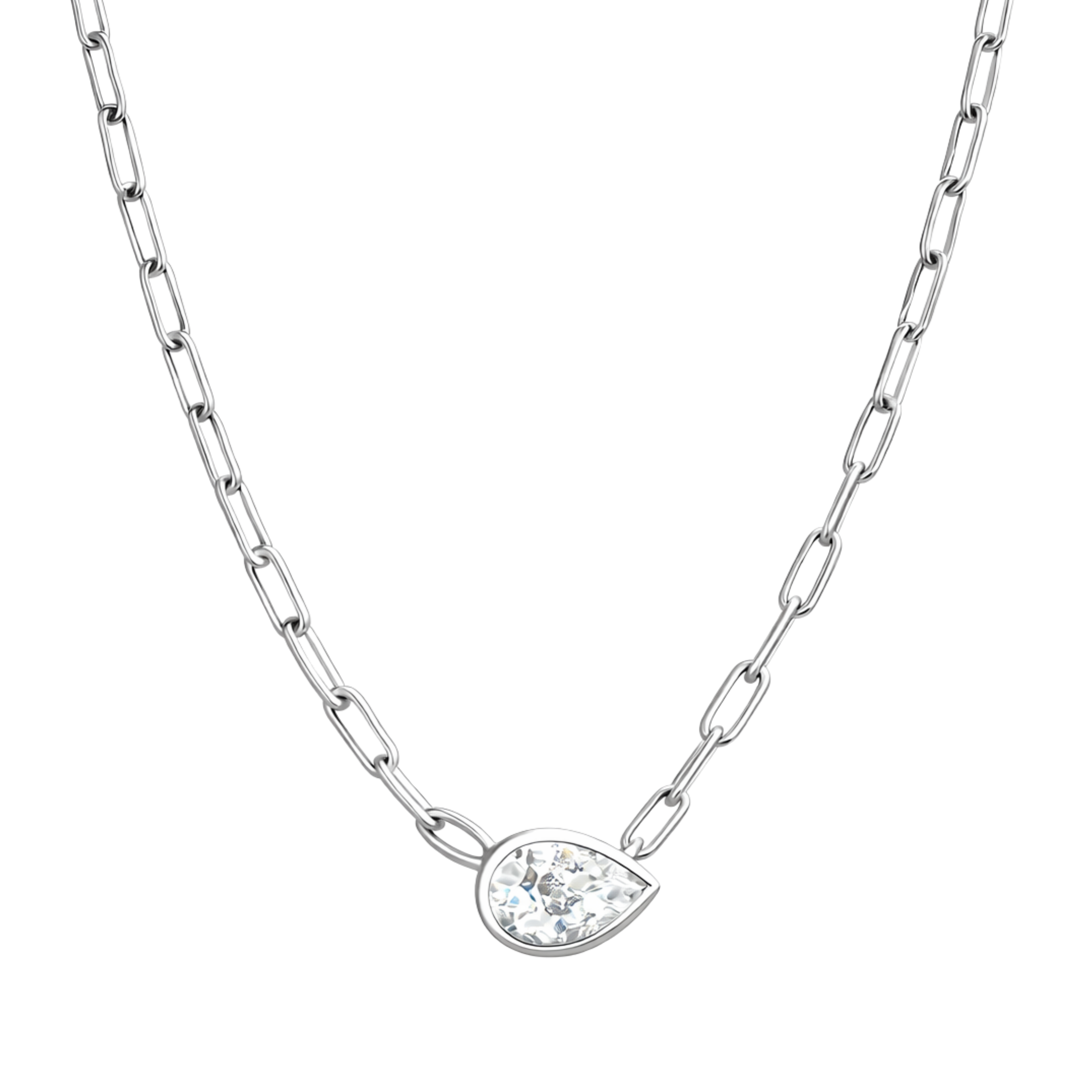 Diamond Tear Chain S925 silber