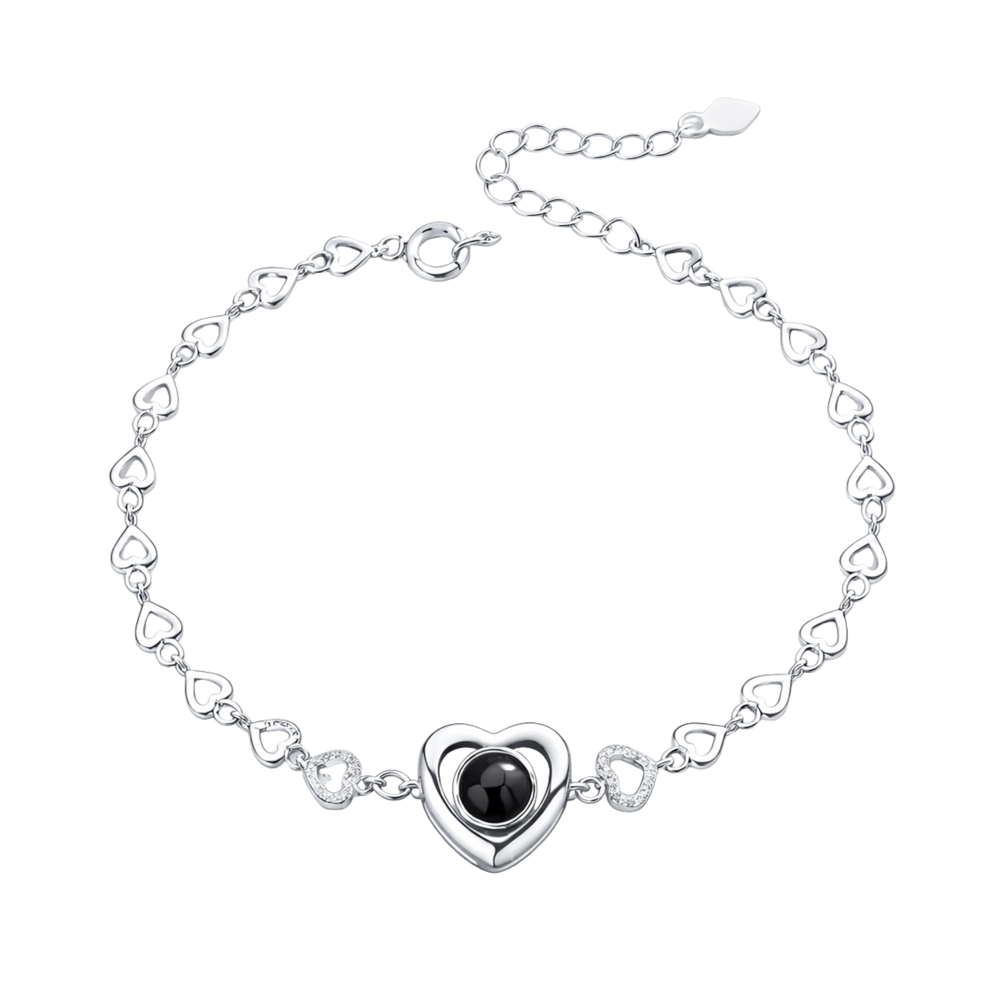 Cœur Éternel Bracelet s925