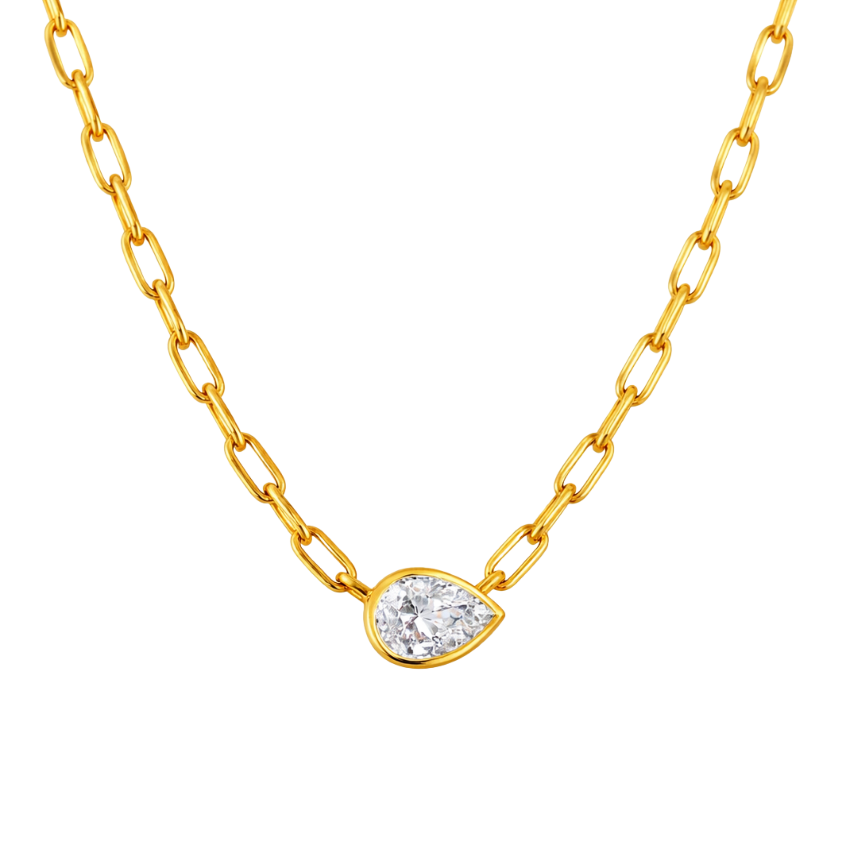 Diamond Tear Chain S925 silber