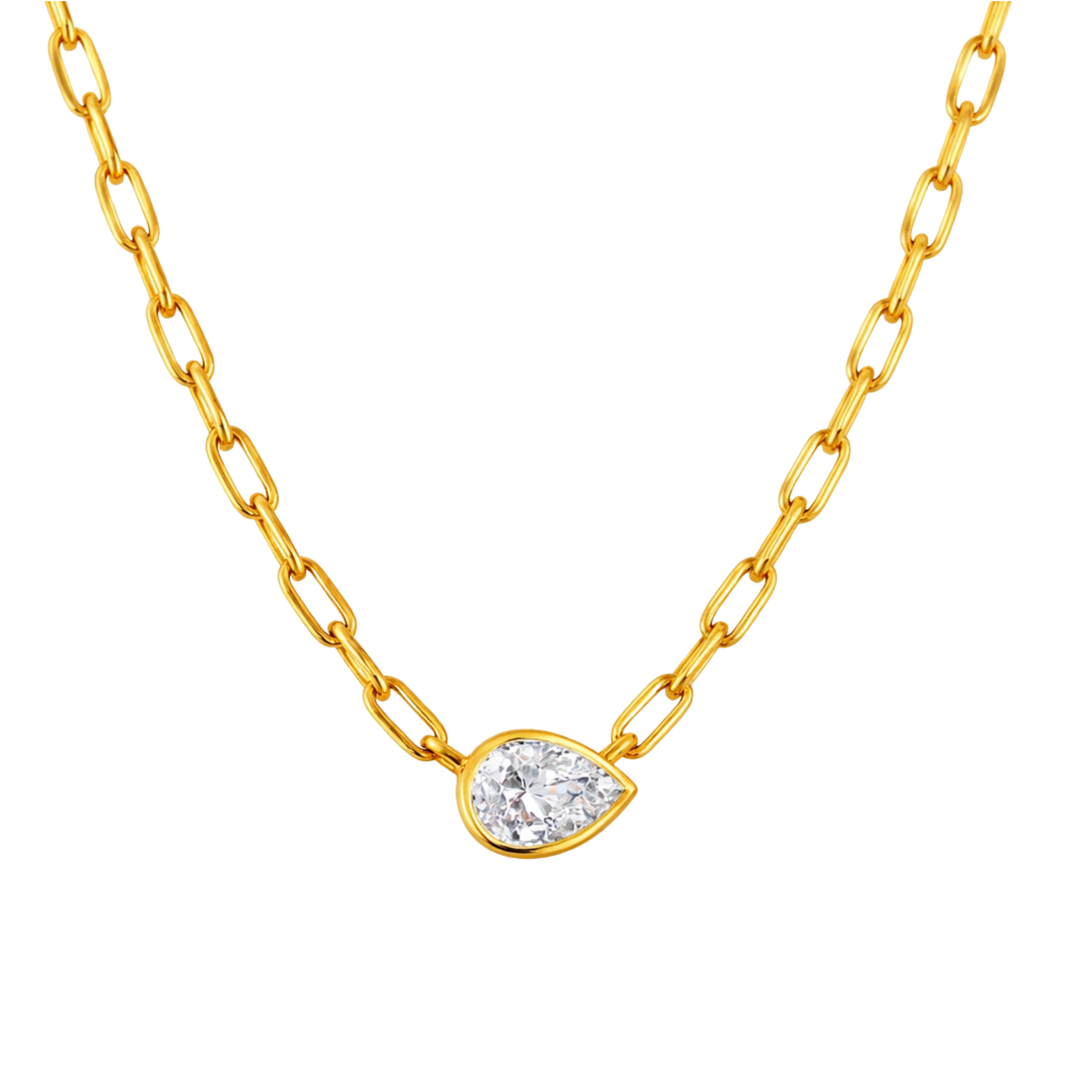 Diamond Tear Chain S925 silber